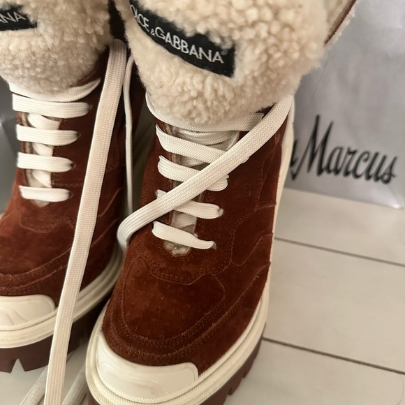 Dolce & Gabbana Trek Boots Like NEW! - Picture 1 of 5